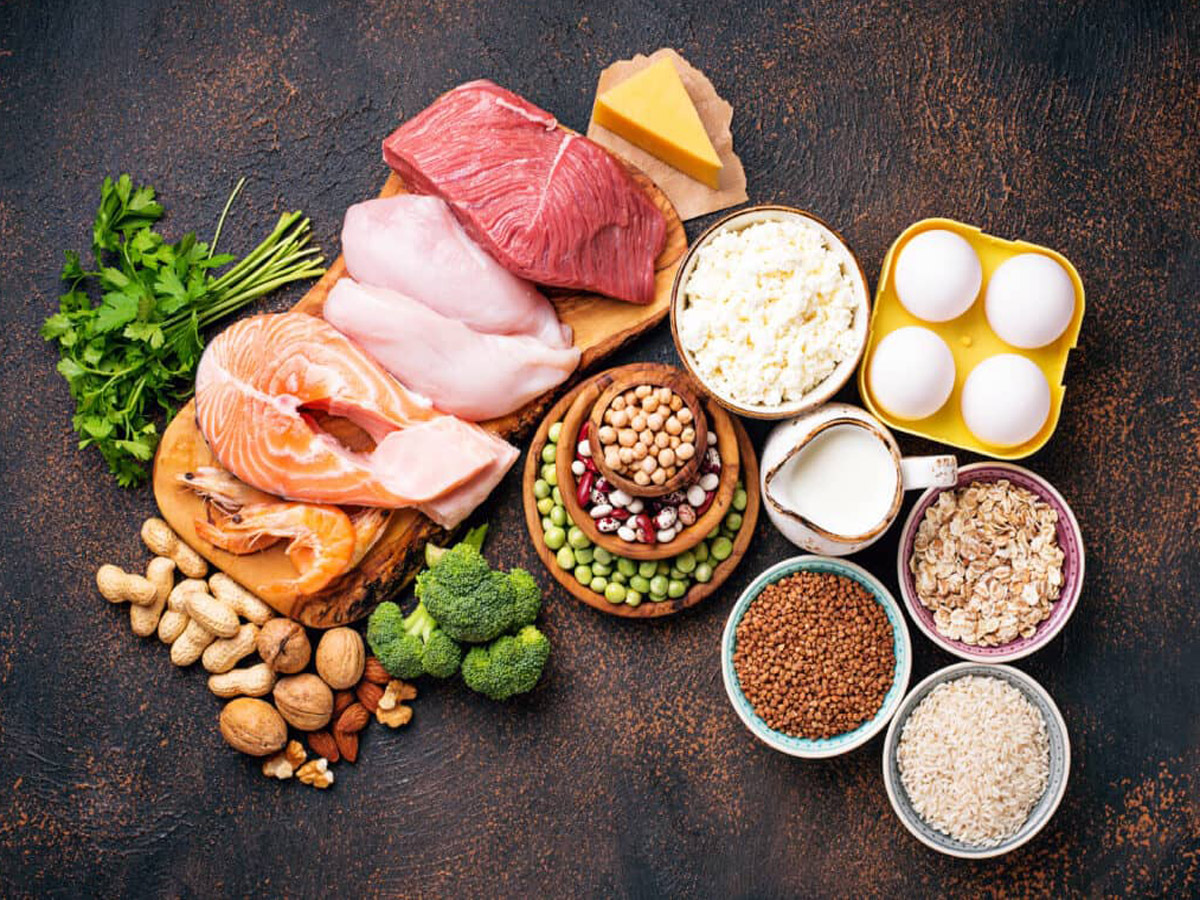 برنامه غذایی رژیمی عضله‌سازی با 150 گرم پروتئین